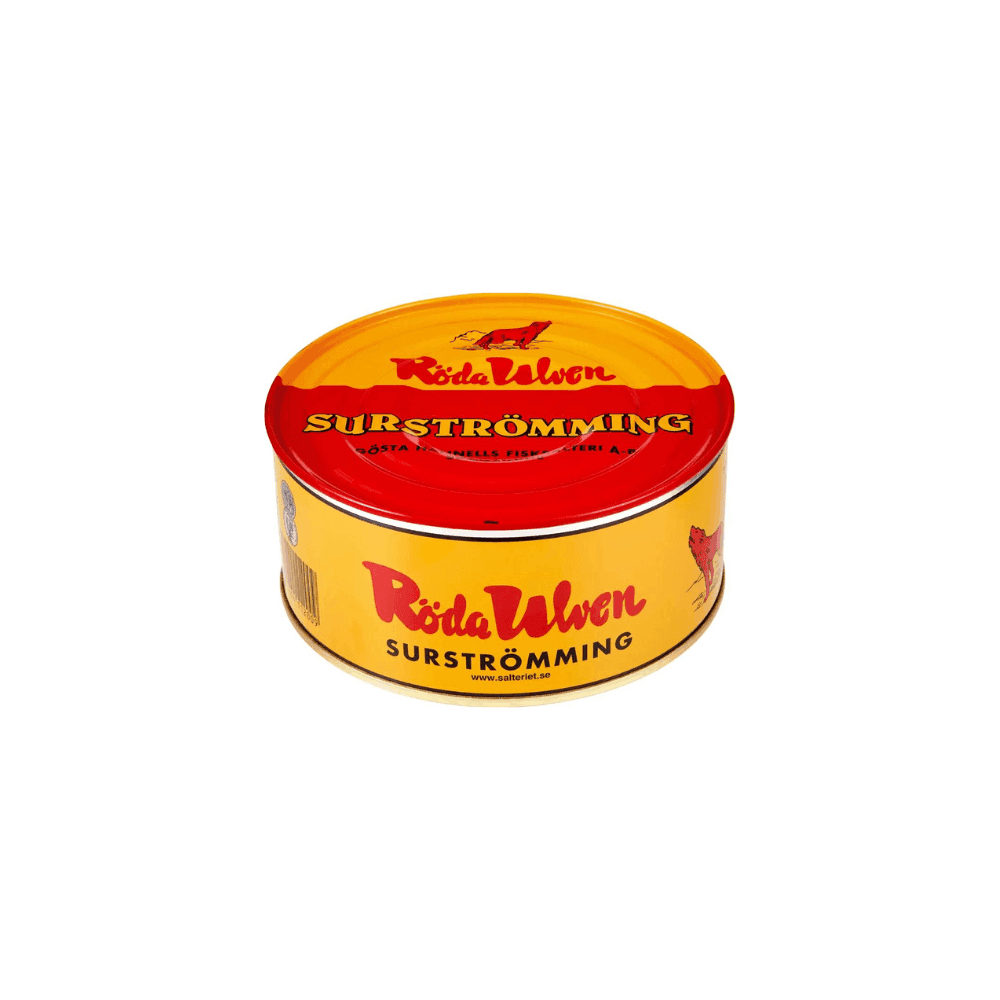 Surströmming Röda Ulven – The Original Fermented Herring, 400 g/300 g